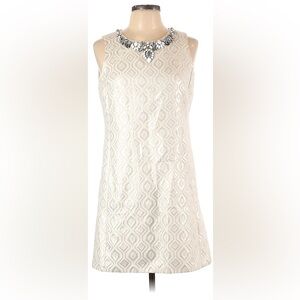 WHITE HOUSE BLACK MARKET METALLIC JACQUAR